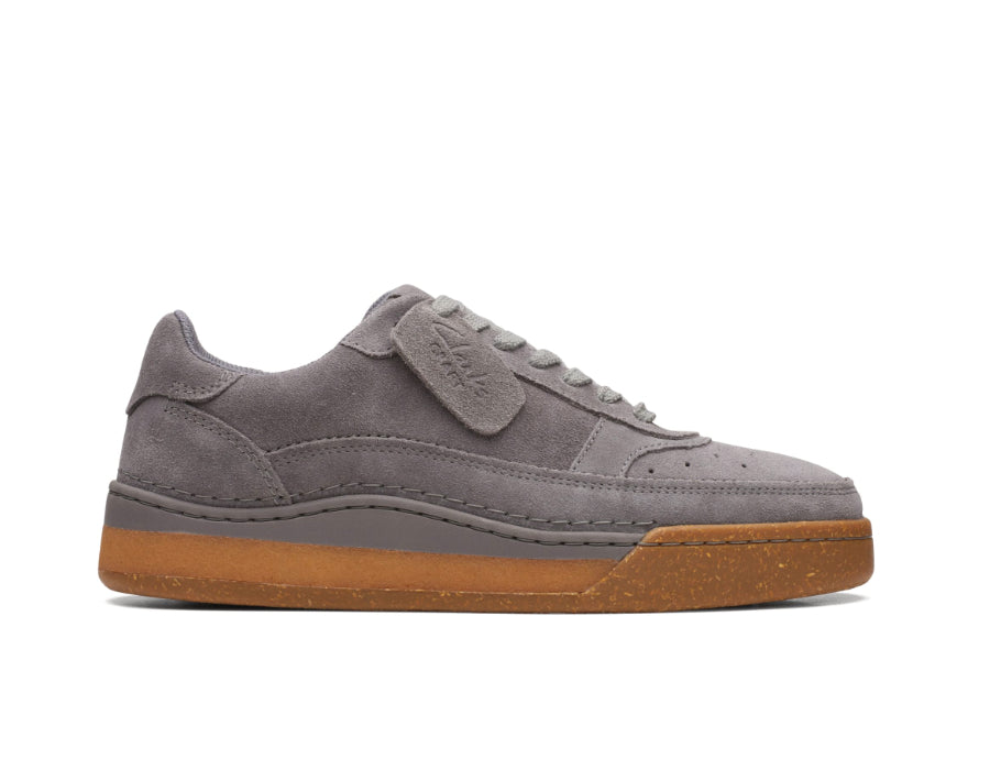 Craft Court Lace Grey Suede Trainers