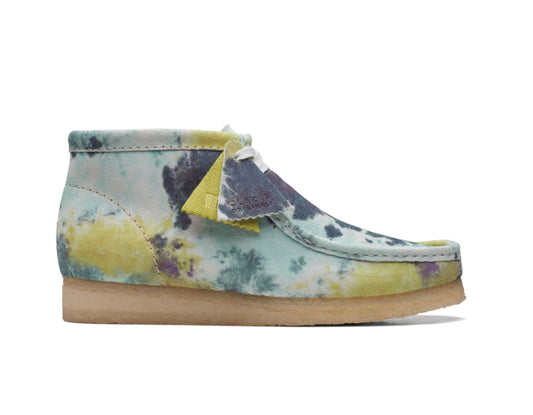 Wallabee Boot Turquoise TieDye Shoes