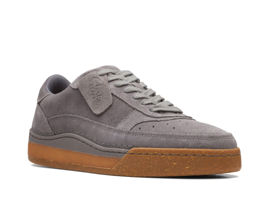 Craft Court Lace Grey Suede Trainers