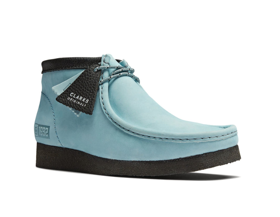 Wallabee Boot Light Blue Shoes