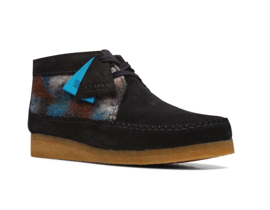 Weaver Boot Black Wool Shoes