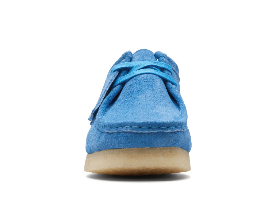 Wallabee Bright Blue Shoes