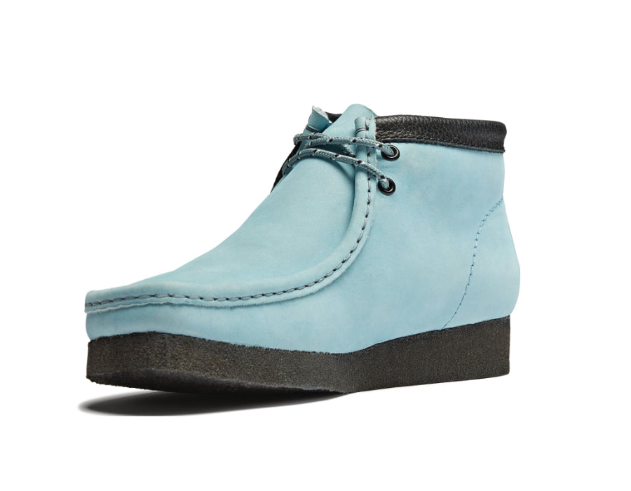 Wallabee Boot Light Blue Shoes