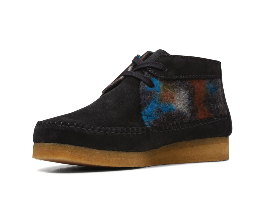 Weaver Boot Black Wool Shoes