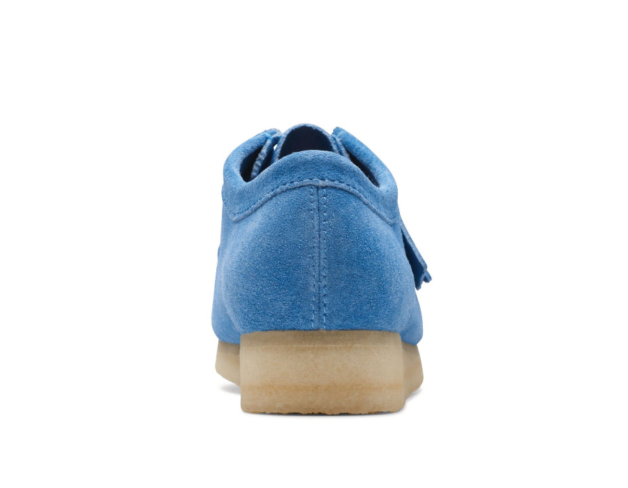 Wallabee Bright Blue Shoes