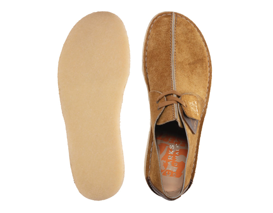 Desert Trek Oak Hairy Suede Shoes